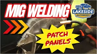 How to MIG Weld Rust Repair Patch Panels - Detailed & Up Close