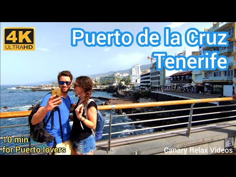 TENERIFE 🏝️ Puerto de la Cruz [4K] Canary Islands Teneriffa Kanarische Inseln Canarias 3 Feb 2022