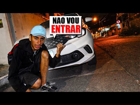 LEVEI MEU AMIGO PRA FAZER A CONTENÇÃO DO BECO E ELE FICOU COM MEDO !!