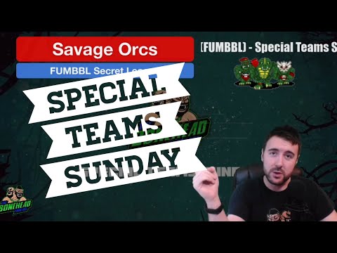 Savage Orc Team (FUMBBL) - Special Teams Sunday - Unofficial Blood Bowl Teams (Bonehead Podcast)