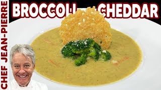 How To Make Broccoli Cheddar Soup | Chef Jean-Pierre