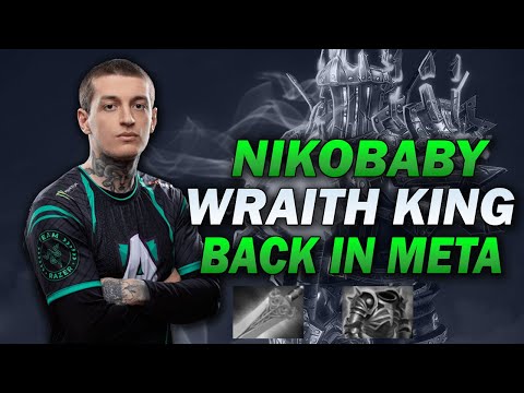 Nikobaby - Wraith King 7.28 Back in Meta | Dota 2 7.28 IMMORTAL Pro Gameplay