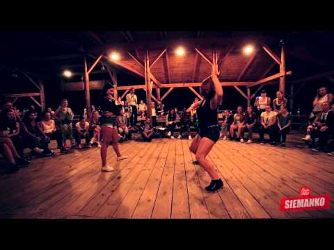 Top 16 Dancehall 1v1 Karolina Sopata vs Marta Awantura SIEMANKO DANCEHALL CAMP CONTEST 2014