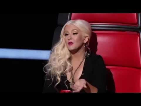 Christina Aguilera Sing Rehab by Amy Winehouse (@The Voice Season 2).wmv