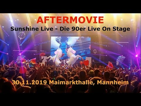 Sunshine Live - Die 90er Live On Stage! Aftermovie (30.11.2019 Maimarkthalle, Mannheim)