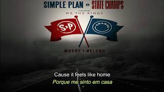 Simple Plan - Where I Belong [Lyrics] - Traduzido em Português