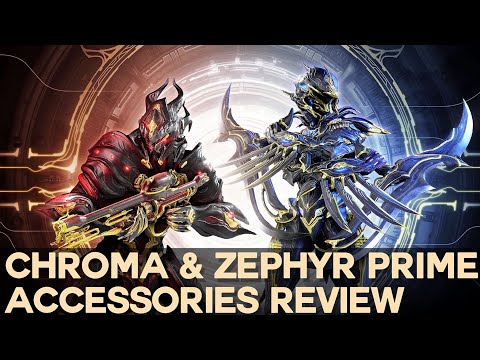 Warframe- Chroma & Zephyr Prime Accessories Review [Is It Worth It?]