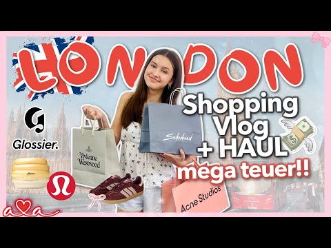 Mega expensive LONDON SHOPPING VLOG with HAUL 🛍️ a little bit of luxury 💸 All Ava Teen Life