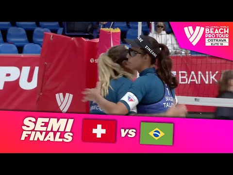 Heidrich/Vergé-Dépré, A vs. Talita/Rebecca - Semi-Final Highlights Ostrava 2022 #BeachProTour