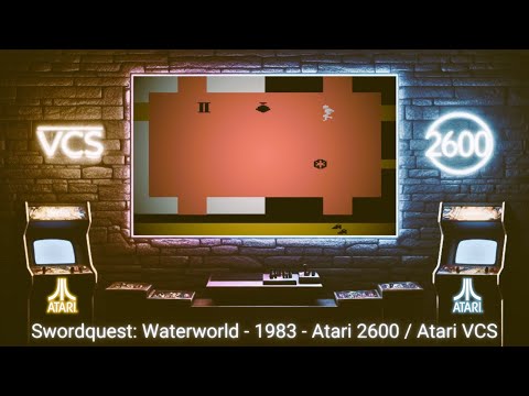 SwordQuest: WaterWorld - 1983 - Atari 2600 ( Atari VCS )