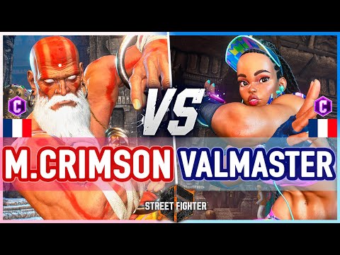 SF6 🔥 Mister Crimson (Dhalsim) vs Valmaster (Kimberly) 🔥 Street Fighter 6