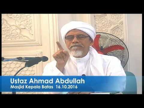 Ustaz Ahmad Abdullah 16.10.2016