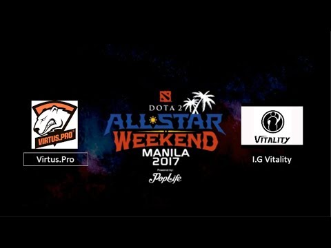Virtus.Pro vs I.G Vitality Game 3 BO3 | Dota2 All Star Weekend Manila