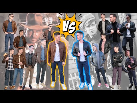 BROWN or BLACK Leather Jacket? Here's how to decide