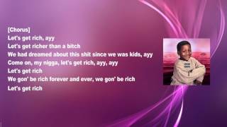 Let's Get Rich (LYRIC VIDEO) - Lil Yachty (Teenage Emotions)