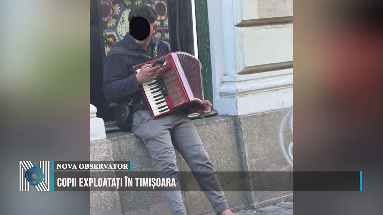 Copii exploatați în Timișoara