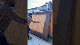 Satisfying fence painting