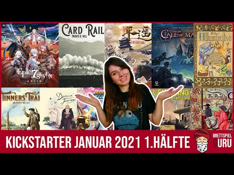 Neues auf Kickstarter - Januar 2021 1.Hälfte