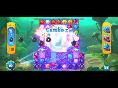 Fishdom 8629 Hard Level - NO 💣🧨💥