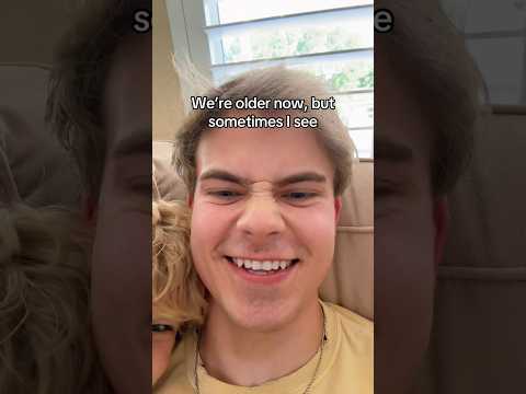 Francis and I when we were younger