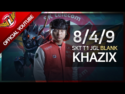 [Game Full] SKT T1 Blank Khazix Jungle