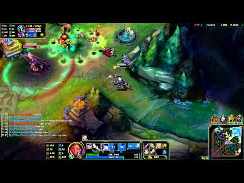 Lucian Outplays Fiddlesticks and Karthus