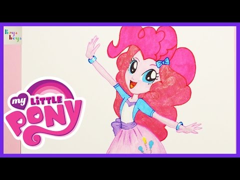 My Little Pony Pinkie Pie | Nasıl Çizilir | Çizim Teknikleri | Boya Boya Video
