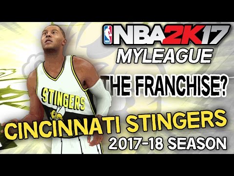 NBA 2K17 MyLEAGUE: Cincinnati Stingers (Season 2) - The Franchise Player?