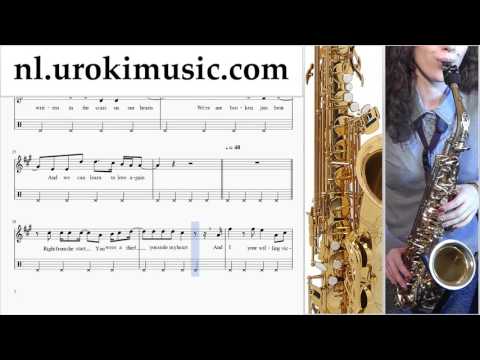 Tenorsaxofoon Leren Spelen Pink - Just Give Me A Reason Tenorsaxofoonles Deel#2 Studie Klasse