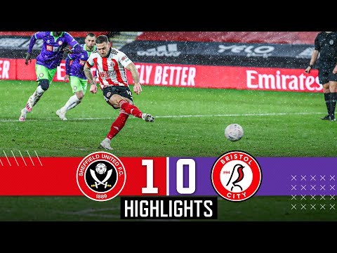 SHARP PENALTY PUTS BLADES THROUGH 🔥 | Sheffield United 1-0 Bristol City | FA Cup Highlights