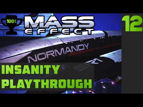 Leaving the Citadel - Mass Effect 1 Insanity Walkthrough - Part 12 [100% Completionist]
