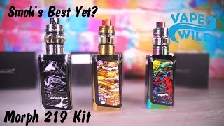 Smok's Best Yet Smok Morph 219 Kit Review! VapingwithTwisted420