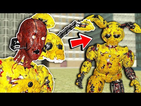 New FNAF IGNITED SPRINGTRAP PILL PACK! - Garry's Mod Gameplay! - Five Nights at Freddy's Gmod