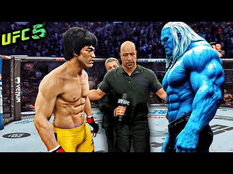 Water Reaper vs. Bruce Lee (EA sports UFC 5) - Rematch