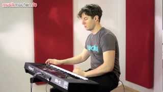Video thumbnail for Roland BK-5 Portable Keyboard im Test auf musikmachen.de by musikmachen.de