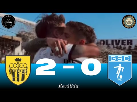 Santamarina 2 - 0 Gutiérrez SC (MZA) | Federal A | F03 - Z1 | Reválida