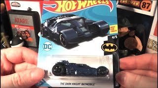 2019 Dark Knight Batmobile Tumbler Hot Wheels Toy Review