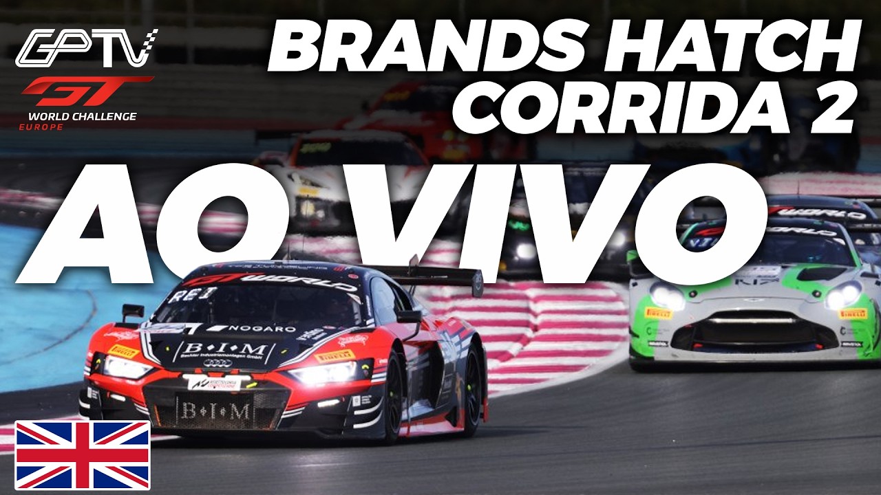 GTWC EUROPA 2026 | CORRIDA 2 COMPLETA EM BRANDS HATCH | 2ª ETAPA
