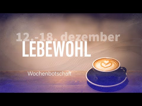 Wochenbotschaft vom 12.-18. Dezember💝