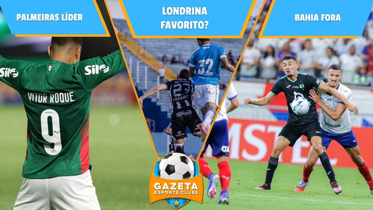 Palmeiras líder! Bahia cai e Botafogo avança | Londrina é favorito na final?