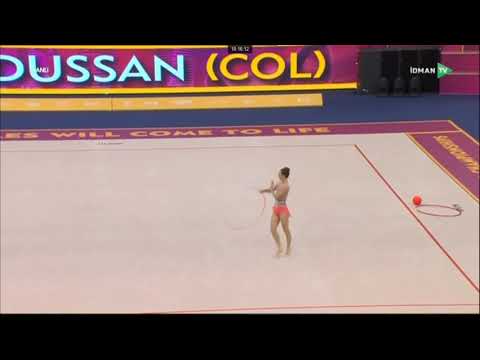 DUSSAN Lina Hoop Qualification World Championships Baku 2019