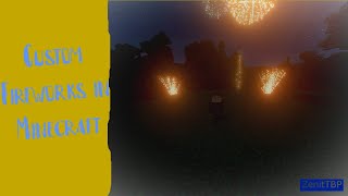 How to Make Custom Fireworks with Commands on Any Version of Minecraft.