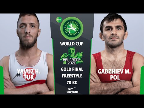 GOLD FS - 70 kg: H. YAVUZ (TUR) v. M. GADZHIEV (POL)