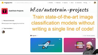 🤗 AutoTrain: Train state-of-the-art image classification models (no code)