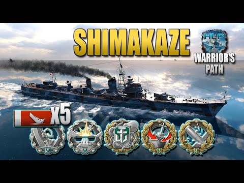 Destroyer Shimakaze, CAP IS MINE, World of Warships