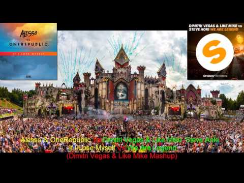 Alesso & OneRepublic Vs 3 Are Legend - If I Lose Myself Vs We Are Legend (DV & LM Mashup)