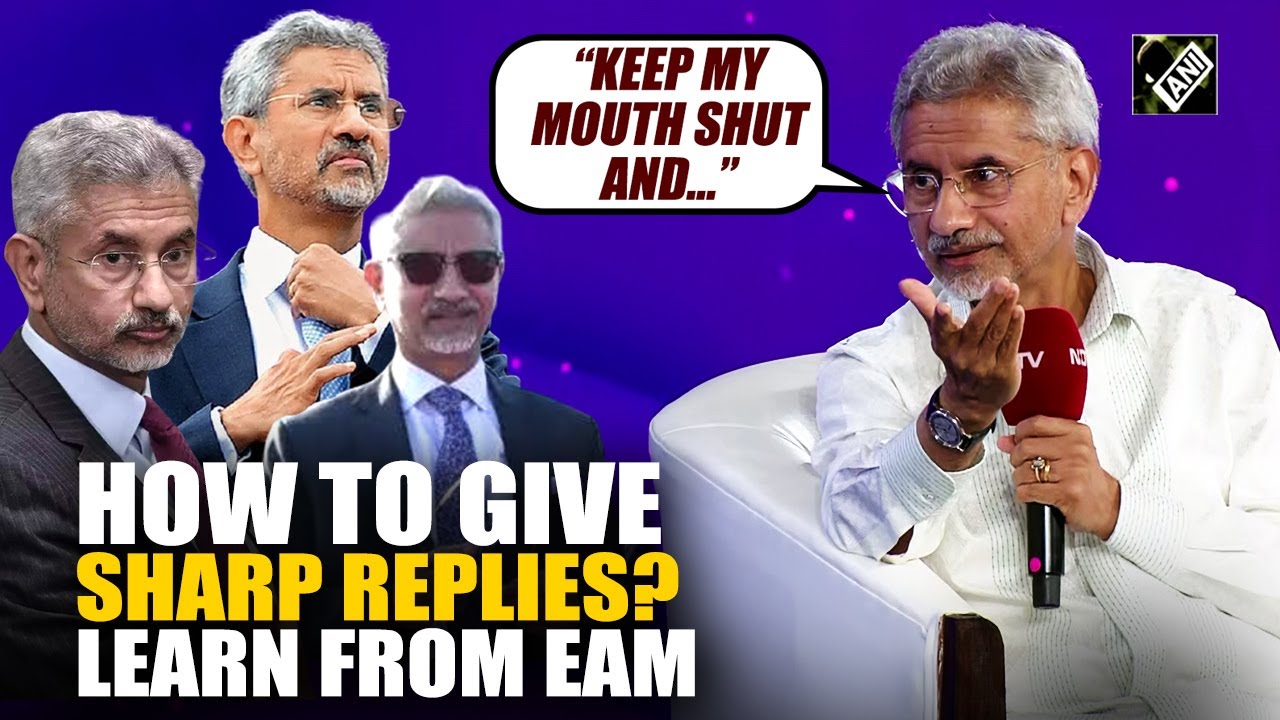Keep my mouth shut & wait for cycle to turn: EAM Jaishankar reveals secret behind his sharp replies
