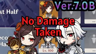 【原神】Ver.7.0B 千織＆召使の両単騎で螺旋12層 星9クリア/ Ver.7.0B Spiral Abyss Floor 12 Chiori ＆Arlecchino ☆9 Stars