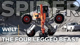 EXTREM EXCAVATOR: Digger בעל ארבע רגליים - הנדסה מרהיבה שנוצרה לאתרי בנייה מדהימים