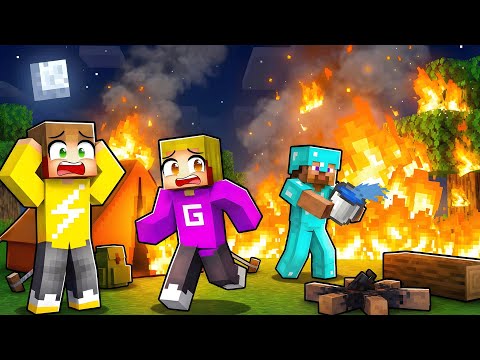 Wij Gaan Kamperen In Minecraft (Survival)